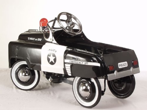Police Pedal Car Sedan
