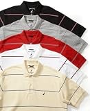  : Nautica Sportswear Men's SS Clarkson Stripe Polo