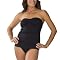 Merona&reg; Bandeau Shirred One Piece - Ebony