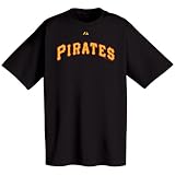 Pittsburgh Pirates Official Wordmark Short Sleeve T-Shirt (X-Large)