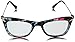 TIJN Cat Eye Eyeglasses Frames with Metal Arms for Women