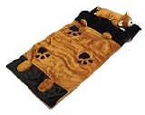 Plush Brown Bear Little Kids Slumber Bag