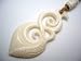 MAORI STYLE TRIBAL BONE FISH HOOK PENDANT