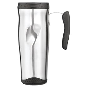Thermos Nissan 16-Ounce Stainless-Steel Travel Mug