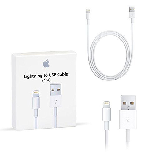 Apple OEM USB Charging Cable for iPhone 5; iPad 4; iPad Mini; iPod Touch 5th Gen; iPod Nano 7th Gen