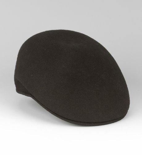 Pure Wool Plain Flat Cap