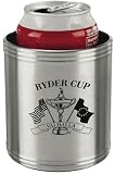 2008 Ryder Cup Stainless Steel Rubber Lined Coozie