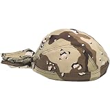 Zan Headgear Desert Storm Flydanna Cruiser Motorcycle Headwear - Camo