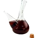Hand-Blown Glass Porron Wine Pitcher