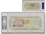 Jackie Robinson Autographed 1966 Check