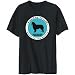T-Shirt Mens Black  Australian Shepherd - WIGGLE BUTTS CLUB  Dogs