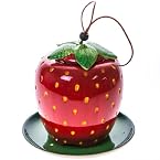 Strawberry Shaped Bird Feeder