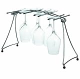 LAtelier du Vin - 095115-8 - Egouttoir à Verres - Rack Pliable