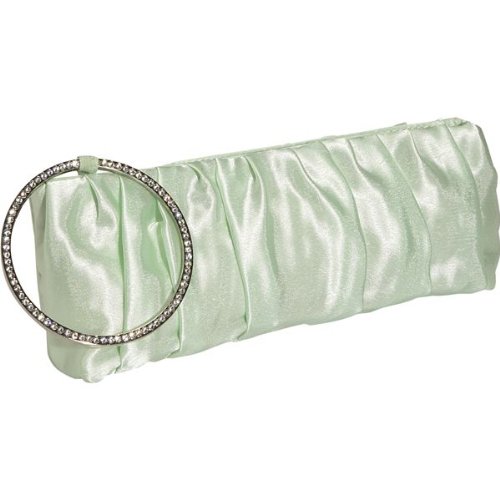 Cover image : J. Furmani Satin Evening Bag with Bracelet Wristlet