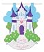Dimensions L'il Tots Our Little Princess Birth Date Banner Felt Appliqu
