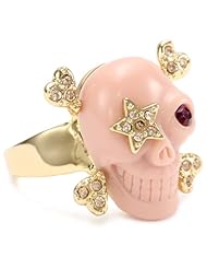 WILDFOX Pink Skull Ring