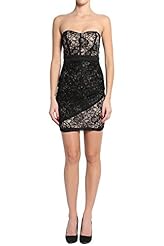 Strapless Sweetheart Sheath Cotton/Polyester/Rayon/Spandex Fitted Lace Corset   Waistline  Dress