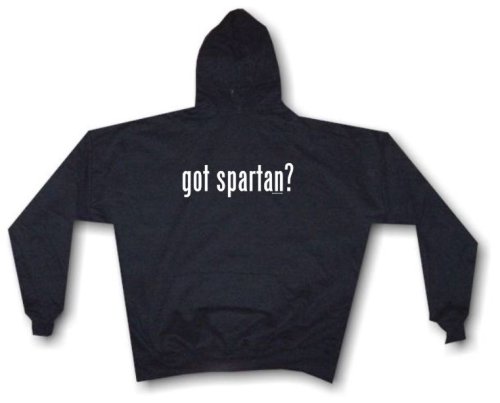 got spartan ? Men's Hoodie Sweat Shirt Small thru 4XL