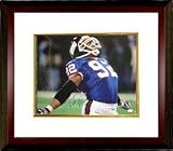 Michael Strahan Signed Photograph - 16x20 Custom Framed JSA Hologram - Autographed NFL Photos