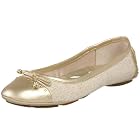 AK Anne Klein Buttons2 Ballet Flat