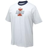 Nike Illinois Fighting Illini White Contrast Neck Logo T-shirt