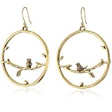 Lucky Brand Openwork Ears Gold-Tone Bird On Br