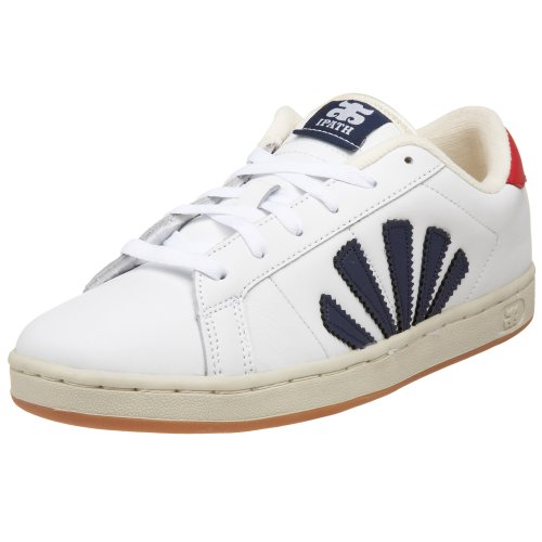 IPATH Men's Lyon Sneaker,White/Red,6 M