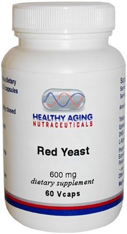 Healthy Aging Nutraceuticals Read Yeast 600 Mg 60 VCapsules
