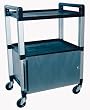 `Utility Poly Cart w/Cabinet