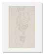Gustav Klimt, Woman in Kimono, left shoulder bare
