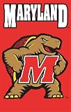 Maryland Terrapins Applique Embroidered Banner Flag 44x28 NCAA College Athletics Fan Shop Sports Team Merchandise