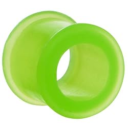 00 Gauge Green Double Flare Flexible Tunnel