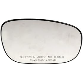 Dorman 56207 Passenger Side Heated Plastic Backed Mirror Glass: Automotive