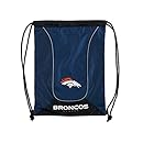 NFL Denver Broncos Doubleheader Backsack, 18-Inch, Navy