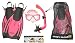 Sporting Goods : KIDS BODY GLOVE Silicone Purge Mask, Dry Snorkel , Fins, Bag, Kids,Children, Girls, Boys, Blue Pink L Xl Xlarge Large