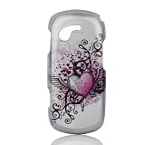 Talon Phone Shell for Samsung T479 Gravity 3 - Grunge Heart