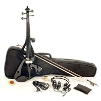 Full Size Electric Violin with Case and Accessories