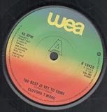 BEST IS YET TO COME 7 INCH (7" 45) UK WEA 1981
