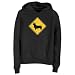 Sweatshirt Woman Black  Pembroke Welsh Corgi Sign  Old / Vintage Dog