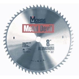 MK Morse CSM860AC Metal Devil 8 Aluminum Cutting Circular Saw Blade by MK Morse