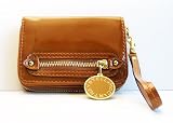 Stella McCartney Patent Zip-Around Wallet