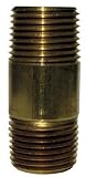 10 each: Brass Nipple (AB113RB-B25)