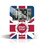Salter Best of British Union Jack Electronic Glass Timer Kitchen & Housewares