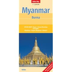 Myanmar - Burma 1 : 1 500 000 (Nelles Map)