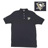 Pittsburgh Penguins NHL Classic Pique Polo Shirt (Black)