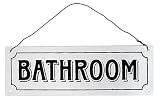  Bathroom  Metal Sign