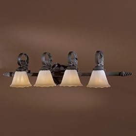 Minka 5914-08 Mission Inn 4-L Bath Fixture R, Antique Iron by Minka