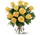 Teleflora's 12 Yellow Roses