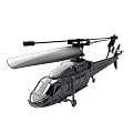 Silverlit Black Hawk Deluxe 3-Channel Radio Control Gyro Helicopter (Colour and Frequency Varies)
