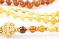 Amber Prayer Beads